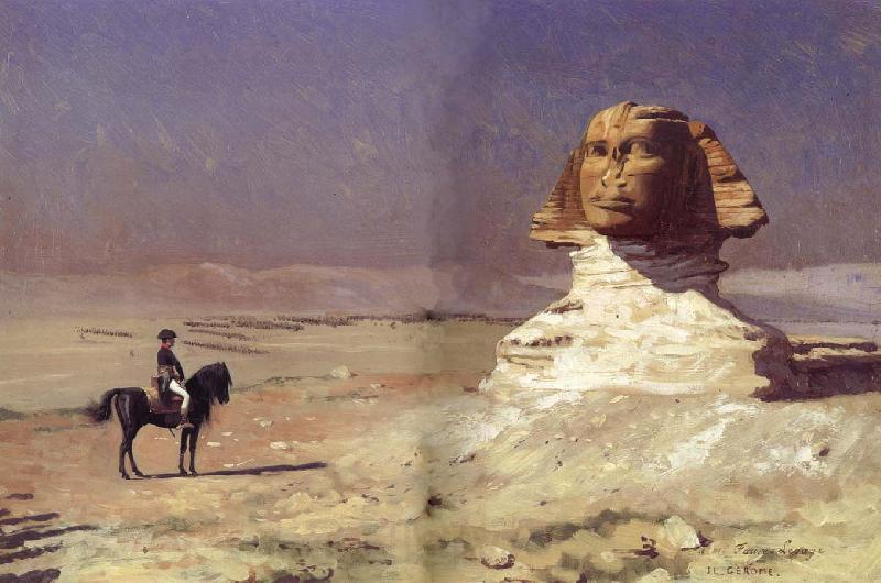 Jean-Leon Gerome Oedipus,or General Bonaparte in Egypt Spain oil painting art